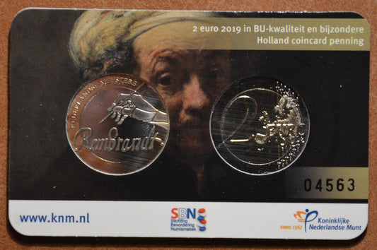 2 Euro Holandsko 2019 - Holland coin fair (BU)