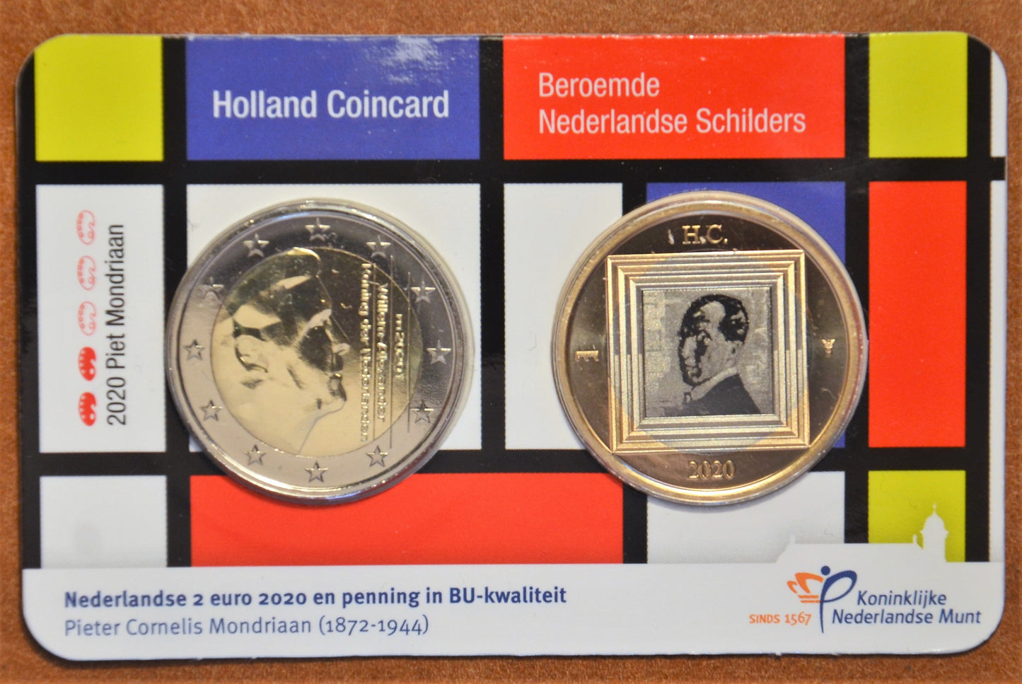 2 Euro Holandsko 2020 - Holland coin fair (BU)
