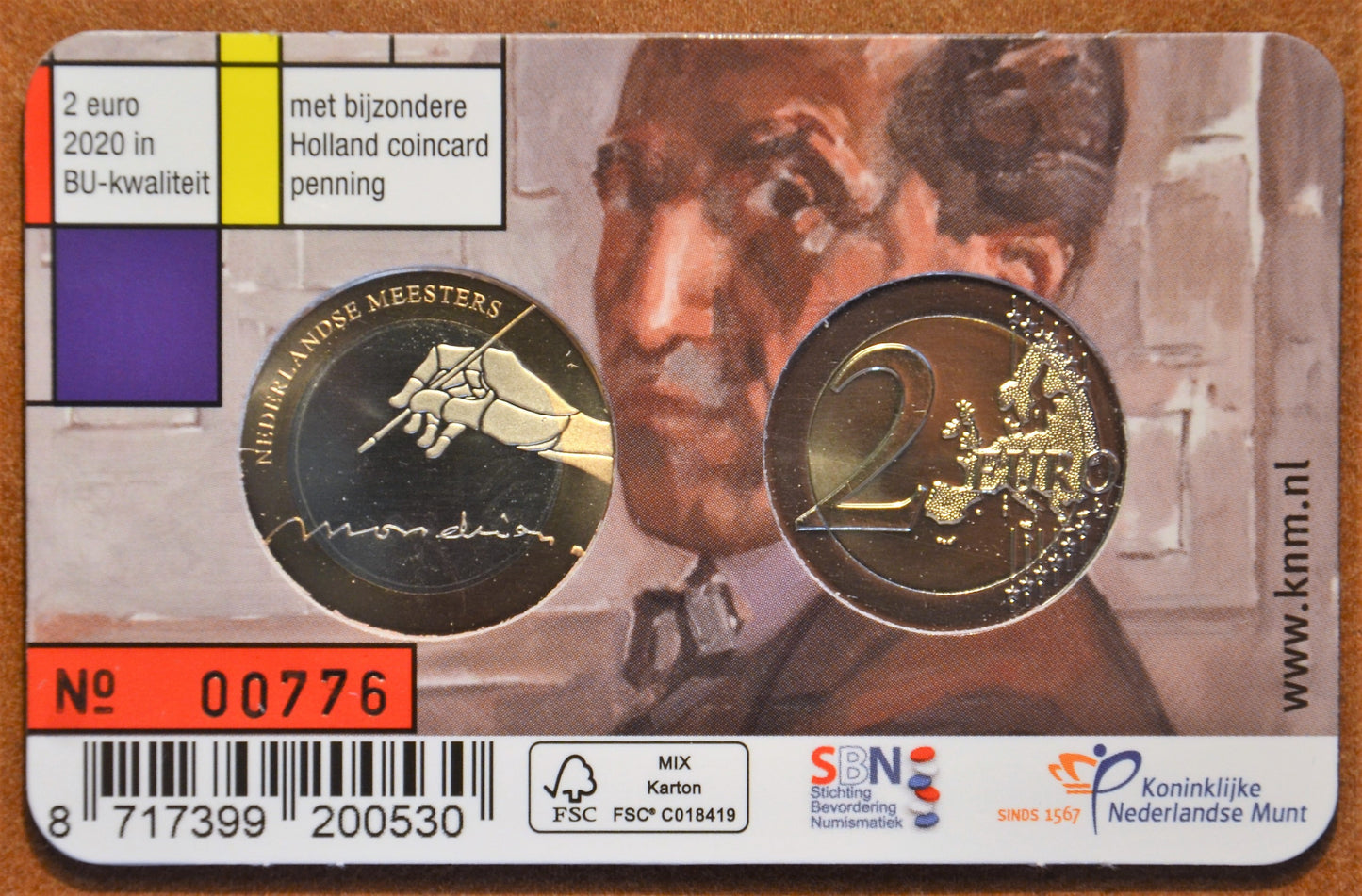2 Euro Holandsko 2020 - Holland coin fair (BU)