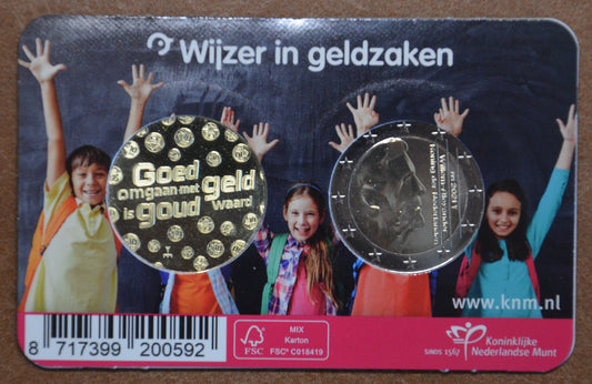 2 Euro Holandsko 2021 - Týždeň peňazí (BU)