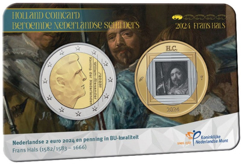 2 Euro Holandsko 2024 - Holland coin fair - Frans Hals (BU)