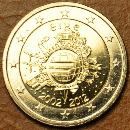 2 Euro Írsko 2012 - 10. výročia vzniku Eura (UNC)