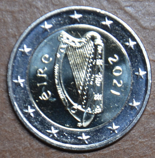 2 Euro Írsko 2021 (UNC)