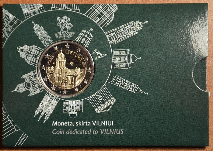 2 Euro Litva 2017 - Vilnius (BU karta)