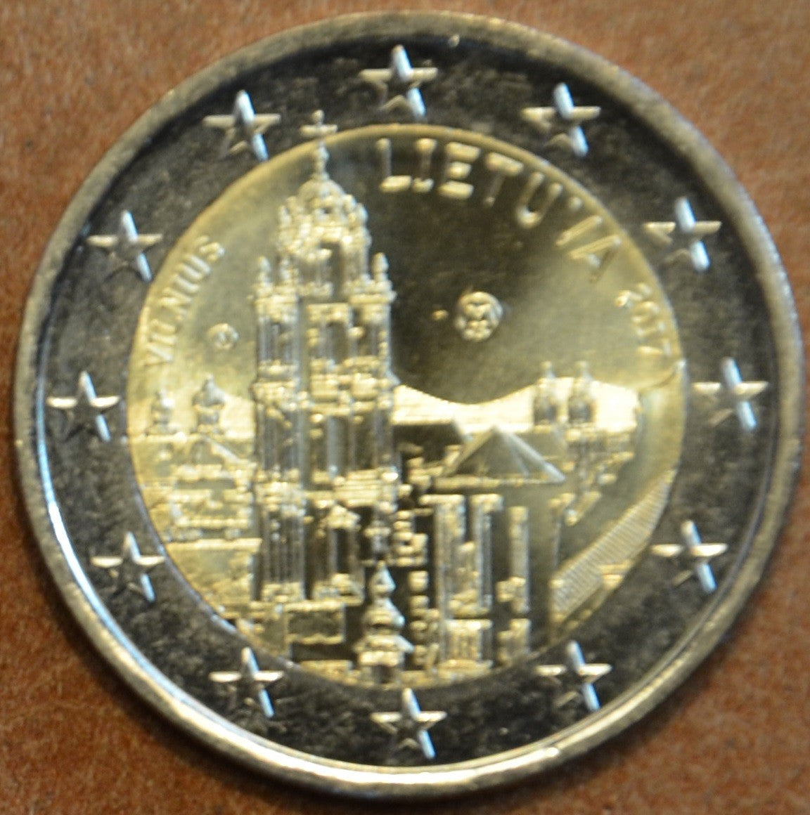 2 Euro Litva 2017 - Vilnius (UNC)