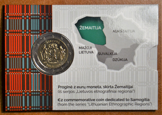 2 Euro Litva 2019 - ZEMAITIJA (BU)