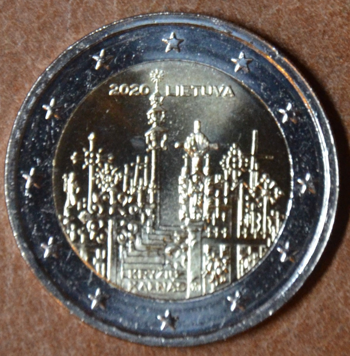 2 Euro Litva 2020 - Krížová hora (UNC)