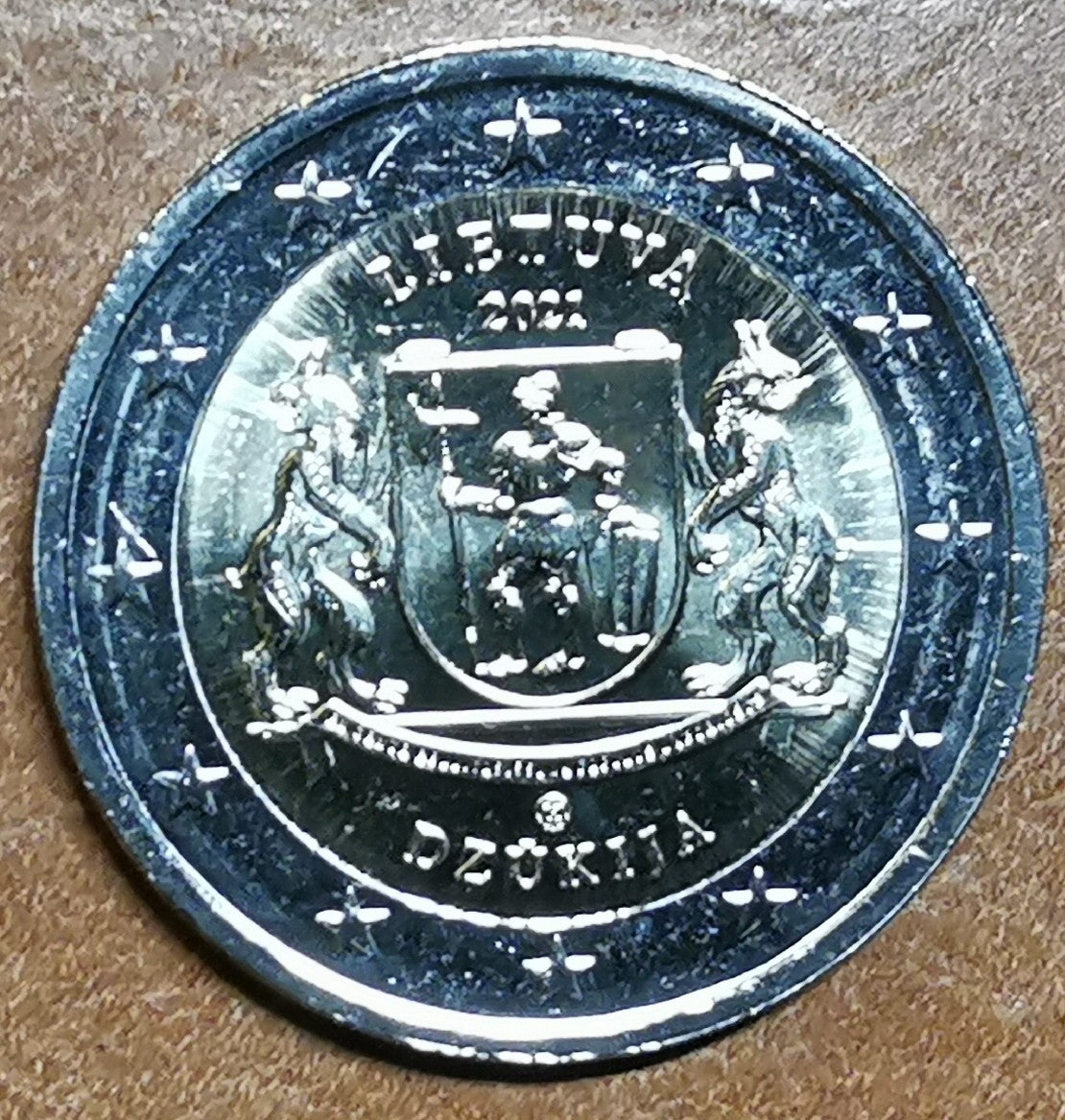 2 Euro Litva 2021 - Dzūkija (UNC)