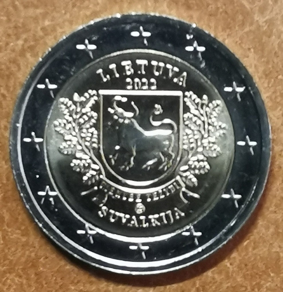 2 Euro Litva 2022 - Suvalkija (UNC)
