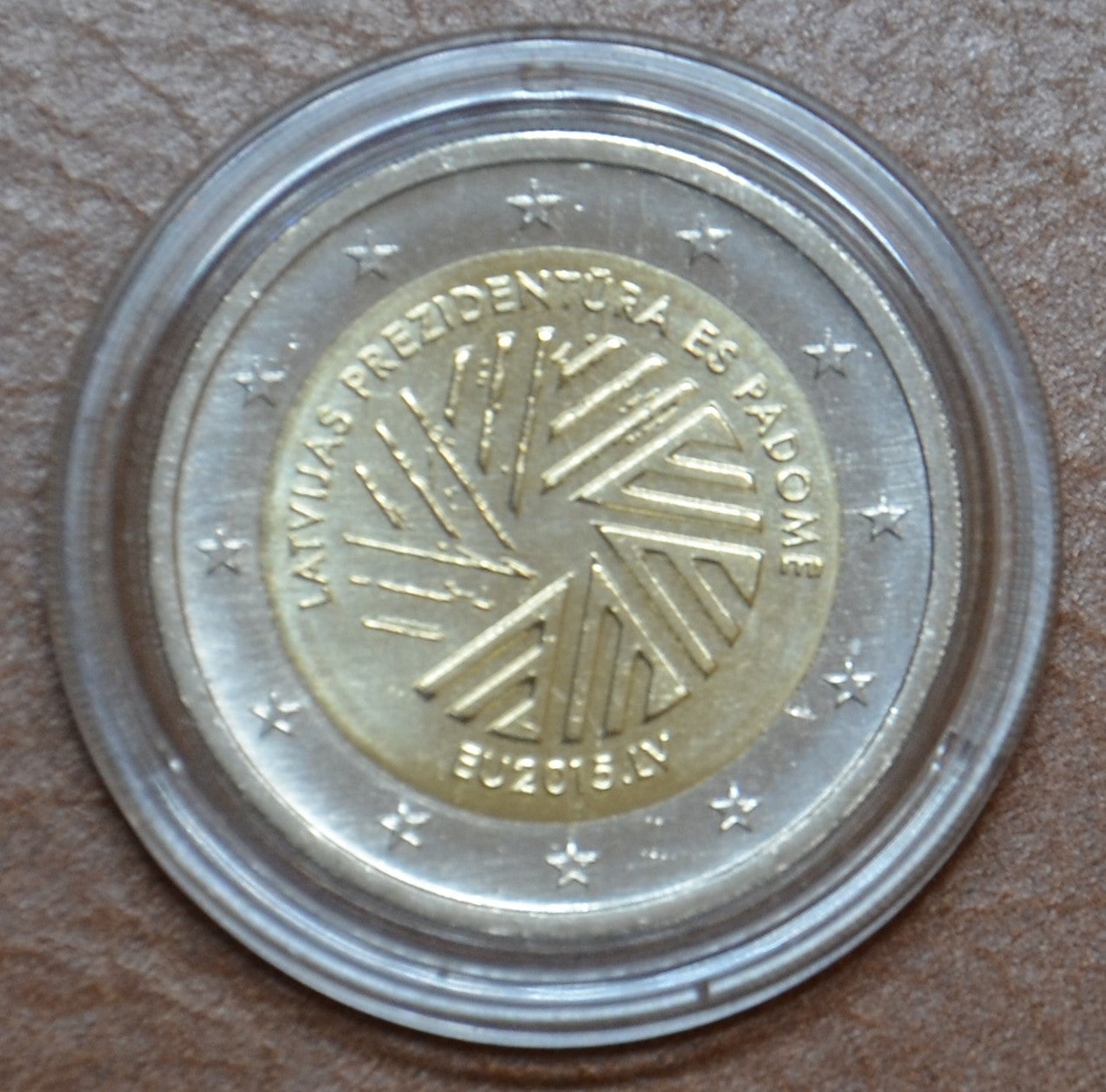 2 Euro Lotyšsko 2015 - Lotyšské predsedníctvo EU (BU)
