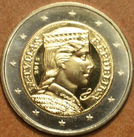 2 Euro Lotyšsko 2015 (UNC)