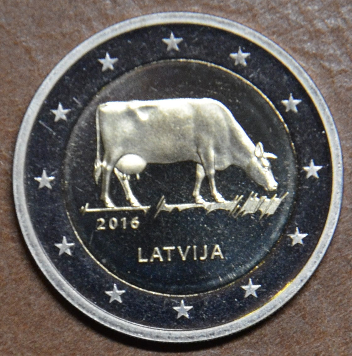2 Euro Lotyšsko 2016 - Lotyšský poľnohospodársky priemysel (BU)