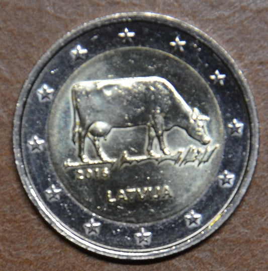 2 Euro Lotyšsko 2016 - Lotyšský poľnohospodársky priemysel (UNC)