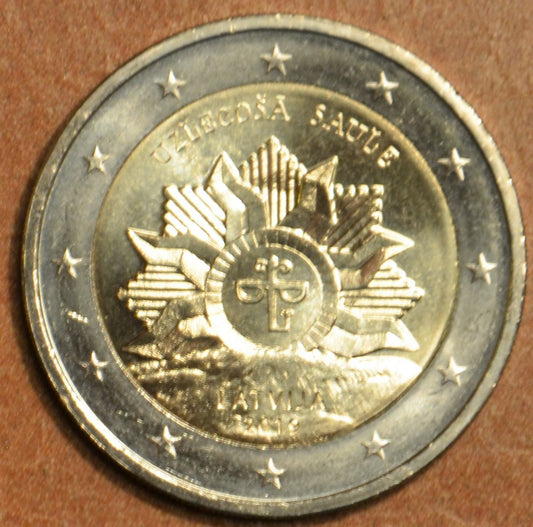 2 Euro Lotyšsko 2019 - Vychádajúce slnko (UNC)