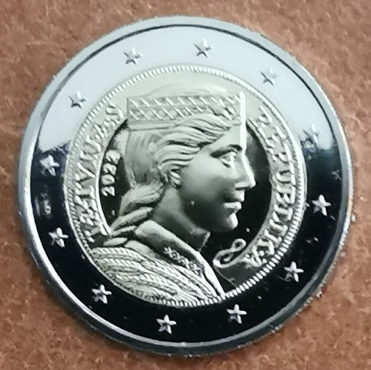 2 Euro Lotyšsko 2022 (UNC)