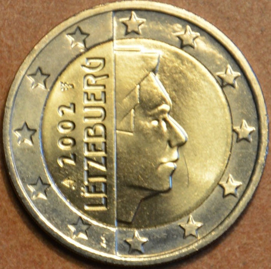 2 Euro Luxembursko 2002 (UNC)