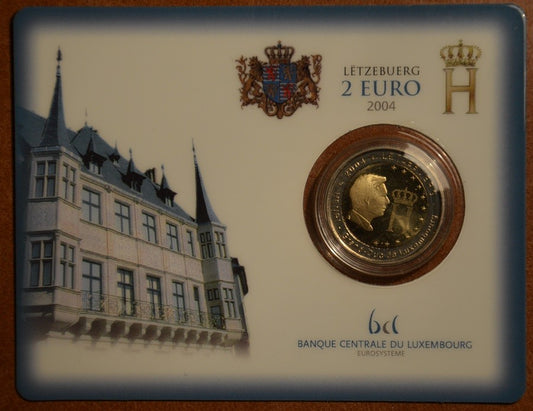 2 Euro Luxembursko 2004 - Veľkovojvoda Henri (BU)