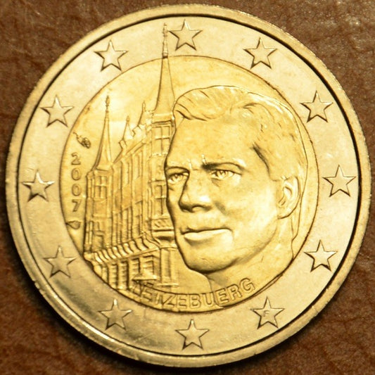 2 Euro Luxembursko 2007 - Veľkovojvodský palác (UNC)