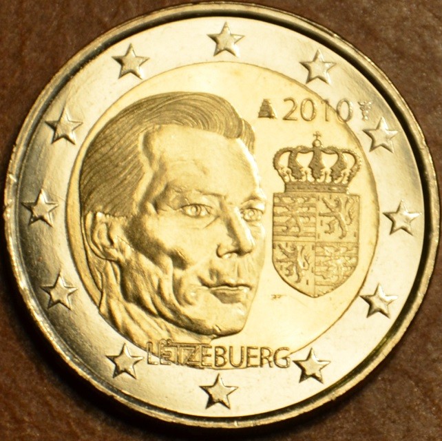2 Euro Luxembursko 2010 - Erb veľkovojvodu Henriho (UNC)