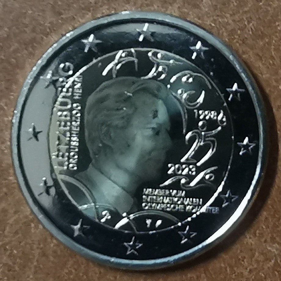 2 Euro Luxembursko 2023 - Medzinárodný olympijský výbor (foto verzia BU)
