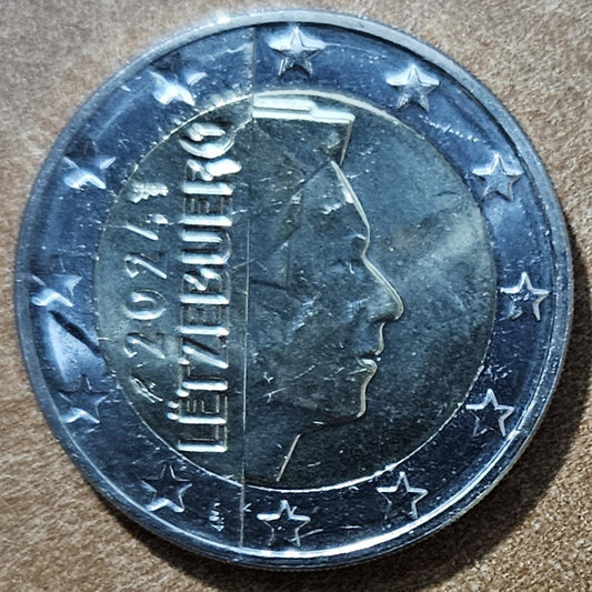 2 Euro Luxembursko 2024 značka "Havran" (UNC)