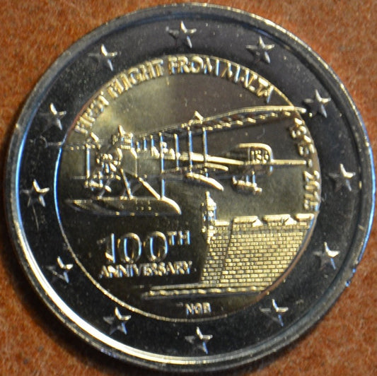 2 Euro Malta 2015 - Prvý let (UNC)