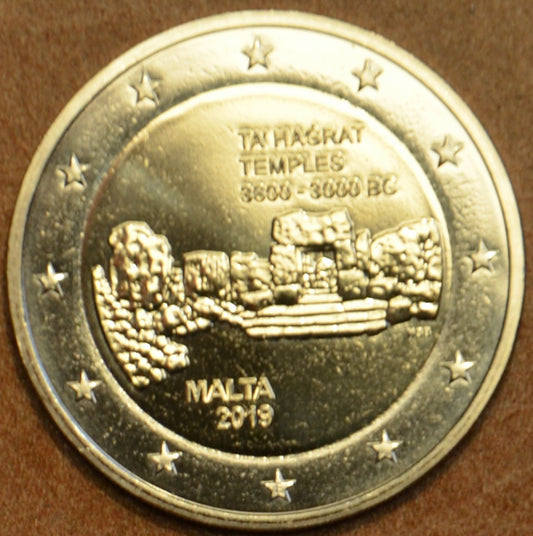 2 Euro Malta 2019 Ta' Hagrat - značka F (UNC)