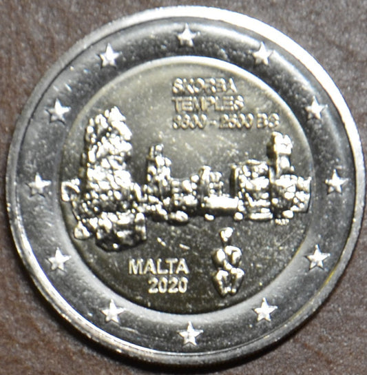 2 Euro Malta 2020 Ta’ Skorba - značka "F" (UNC)