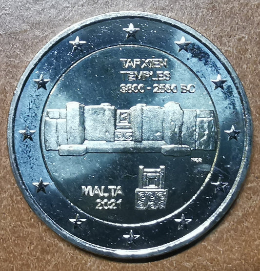 2 Euro Malta 2021 Tarxien (UNC)
