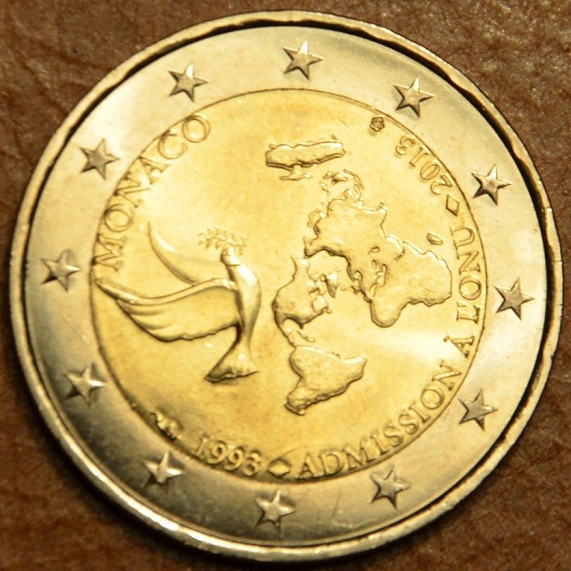 2 Euro Monaco 2013 - 20. výročie členstva v OSN (UNC)