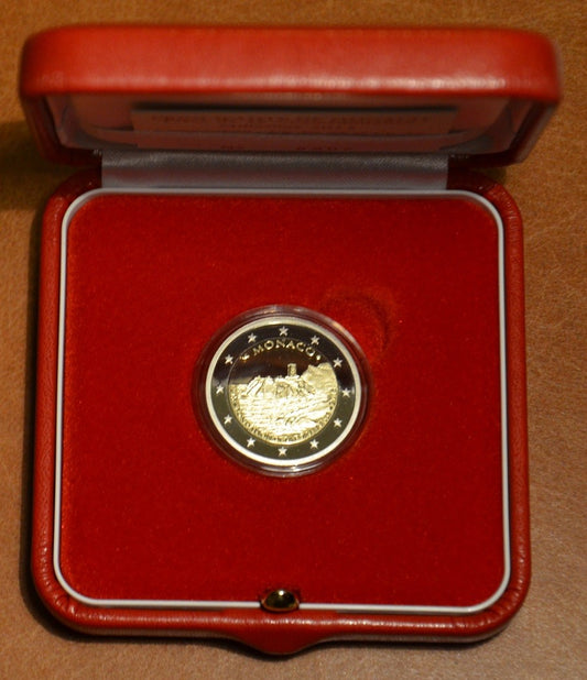 2 Euro Monaco 2015 - 800. výročie postavenia prvého hradu na brale (Proof)