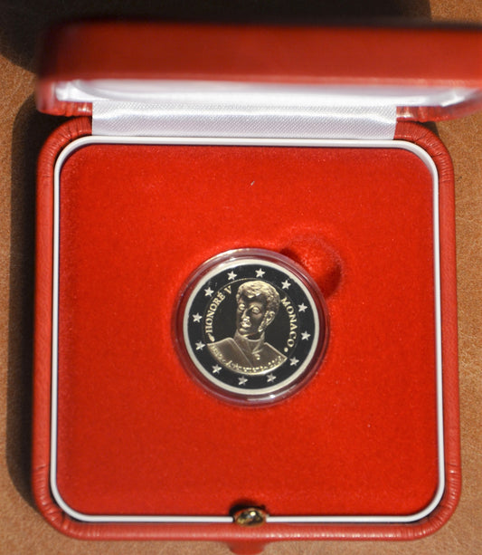 2 Euro Monaco 2019 - Prince Honore V (Proof)