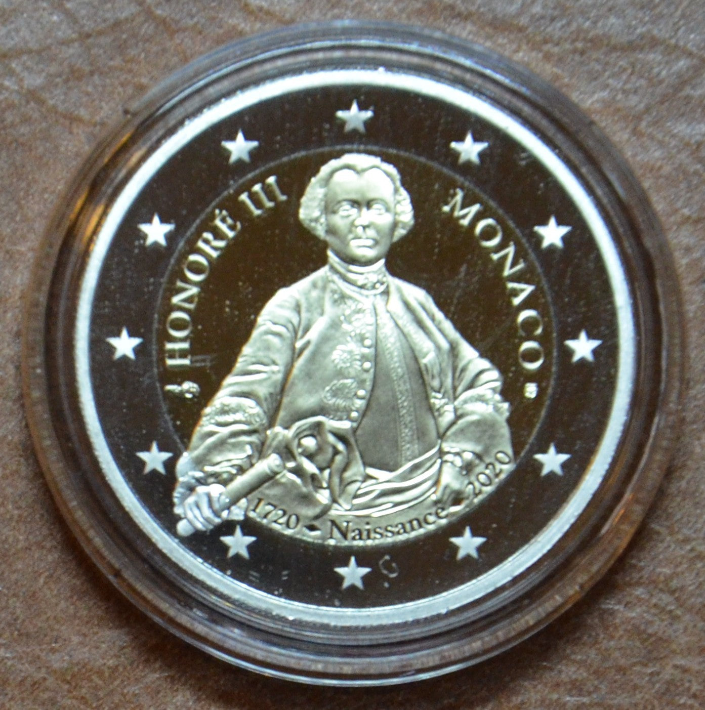 2 Euro Monaco 2020 - Prince Honore III. (Proof)