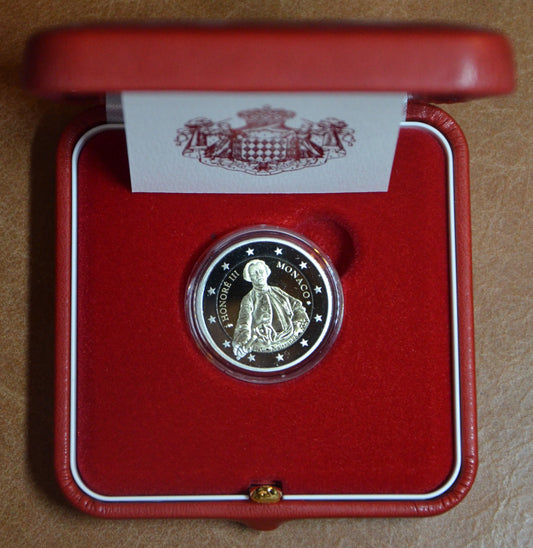 2 Euro Monaco 2020 - Prince Honore III. (Proof)