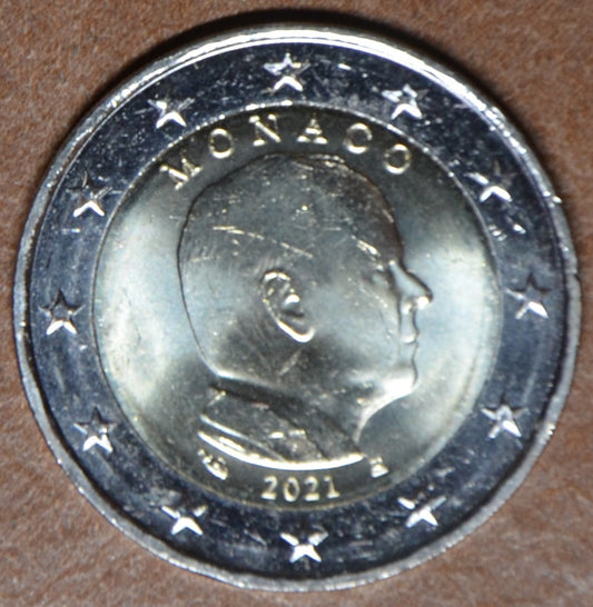 2 Euro Monaco 2021 (UNC)