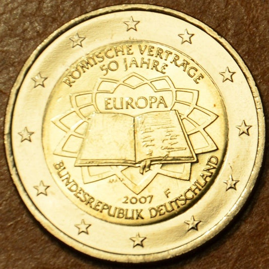 2 Euro Nemecko 2007  "F" 50 rokov Rímskej zmluvy (UNC)