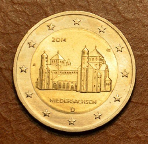 2 Euro Nemecko 2014 "J" Zámok Niedersachsen (UNC)