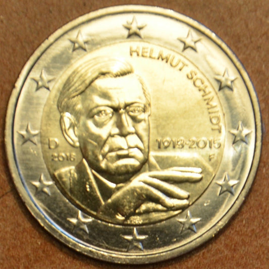 2 Euro Nemecko 2018  "F" Helmut Schmidt (UNC)