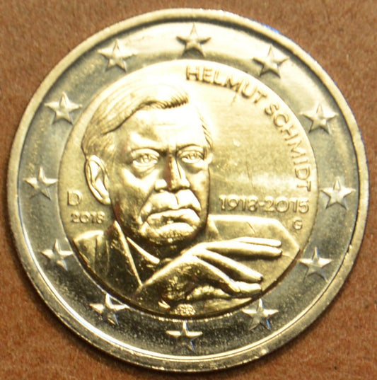 2 Euro Nemecko 2018  "G" Helmut Schmidt (UNC)