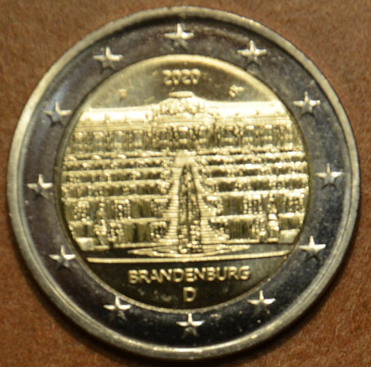 2 Euro Nemecko 2020  "F" Brandenburg (UNC)