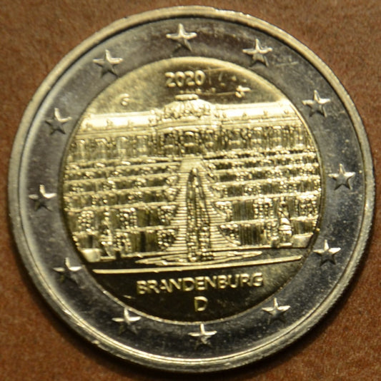 2 Euro Nemecko 2020  "G" Brandenburg (UNC)
