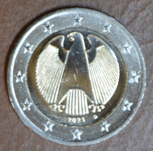 2 Euro Nemecko 2021 "D" (UNC)