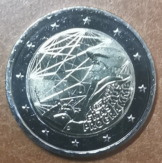 2 Euro Nemecko 2022 "D" - Erasmus program - 35. výročie vzniku (UNC)