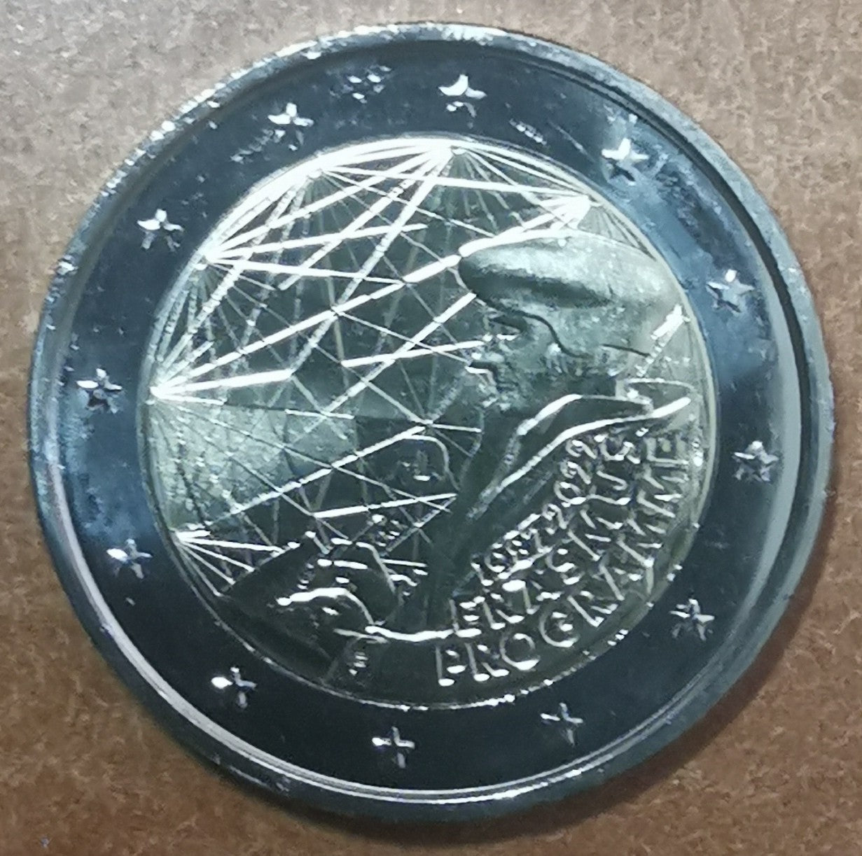 2 Euro Nemecko 2022 "F" - Erasmus program - 35. výročie vzniku (UNC)
