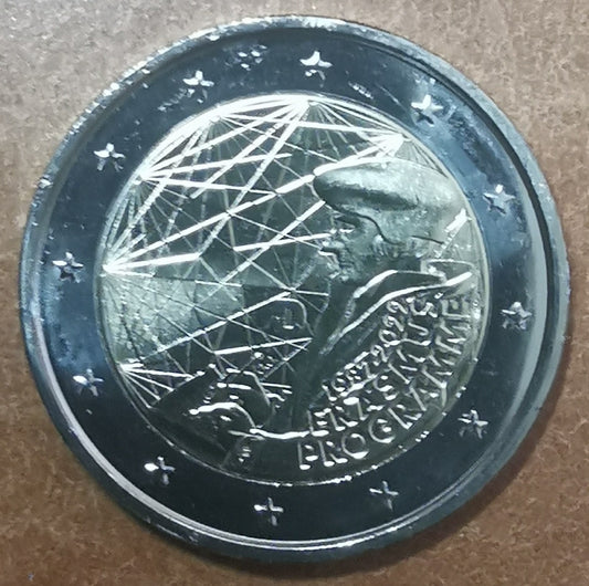 2 Euro Nemecko 2022 "F" - Erasmus program - 35. výročie vzniku (UNC)