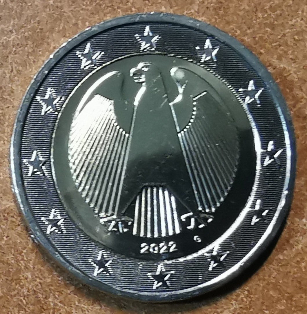 2 Euro Nemecko 2022 "G" (UNC)