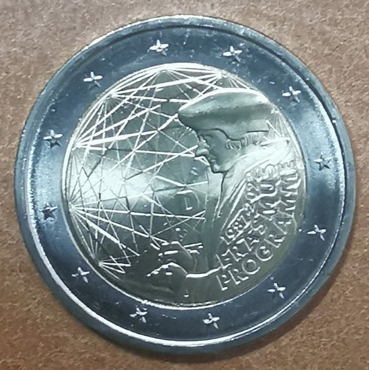 2 Euro Nemecko 2022 "J" - Erasmus program - 35. výročie vzniku (UNC)
