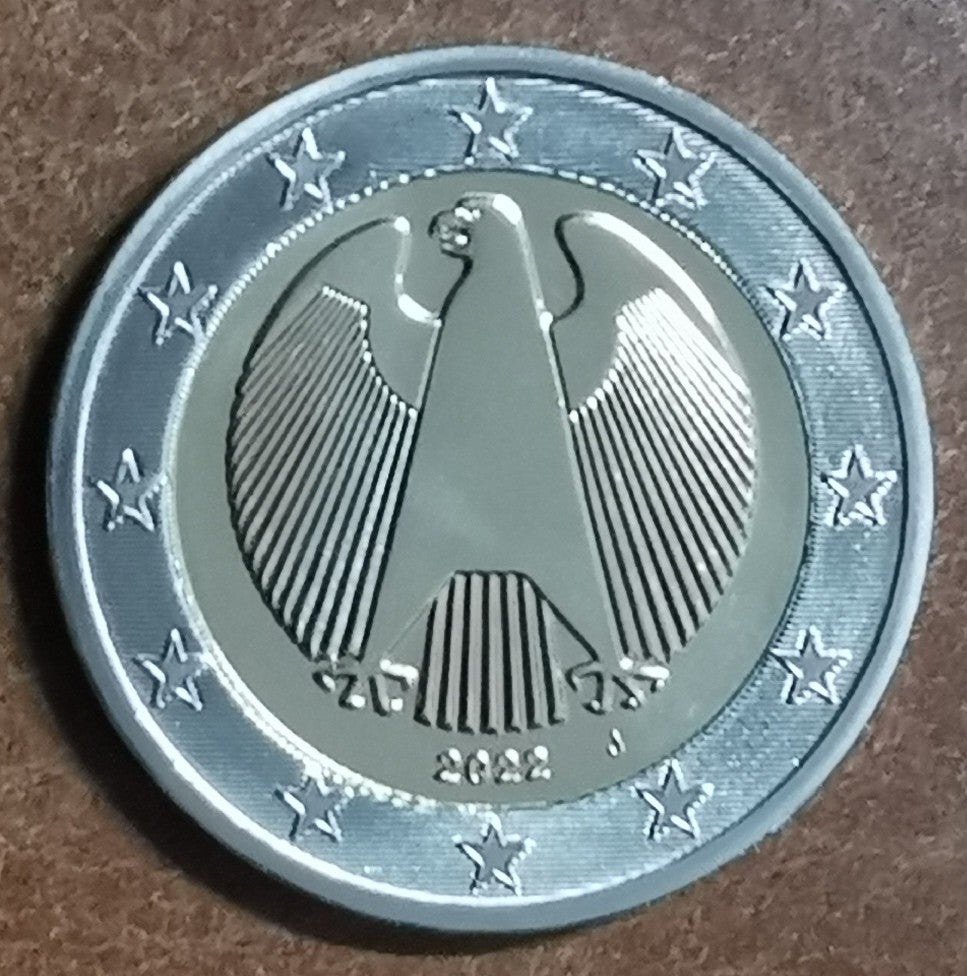 2 Euro Nemecko 2022 "J" (UNC)