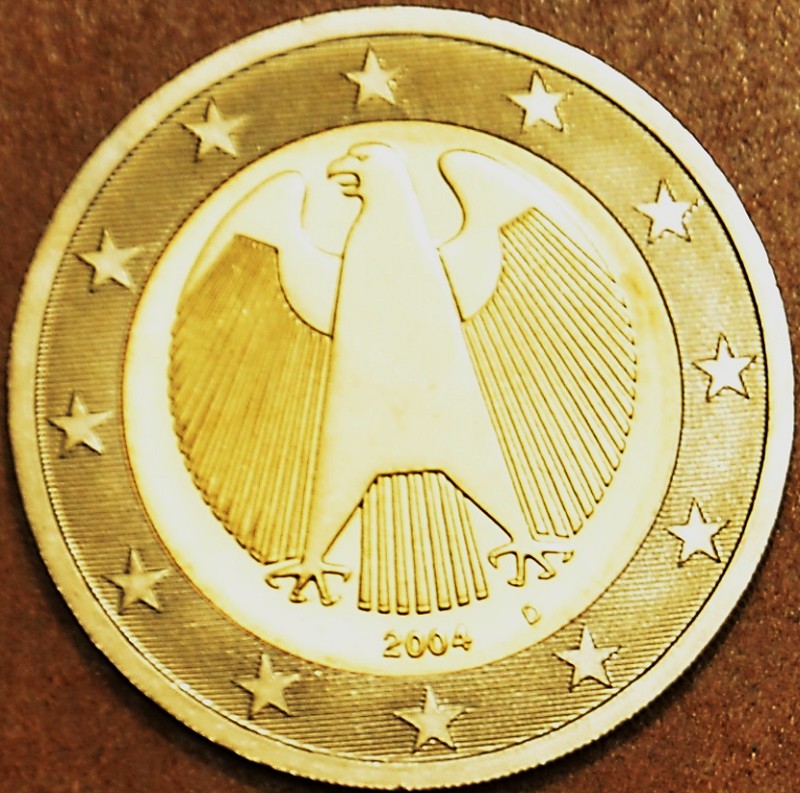 2 Euro Nemecko "D" 2004 (UNC)