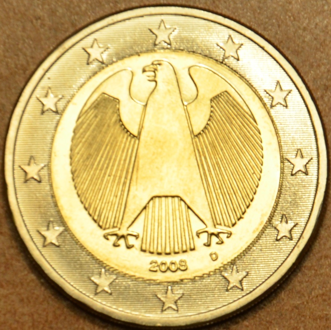 2 Euro Nemecko "D" 2008 (UNC)
